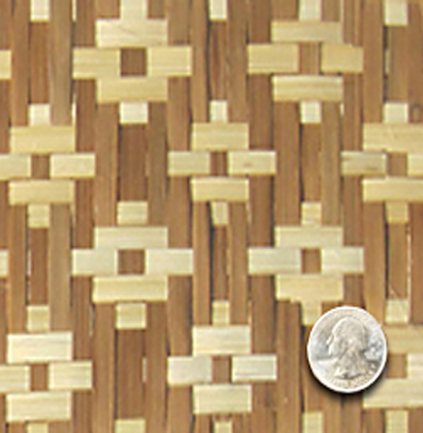 Bamboo Wall Diamond Carbonized