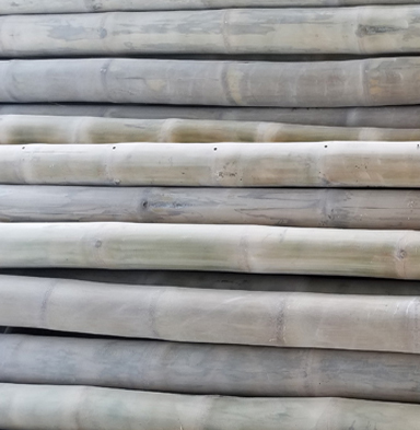 Bamboo Pole White Washed