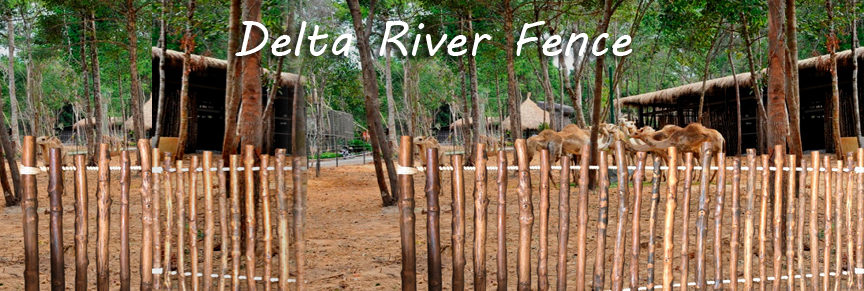 Delta River rustic fence