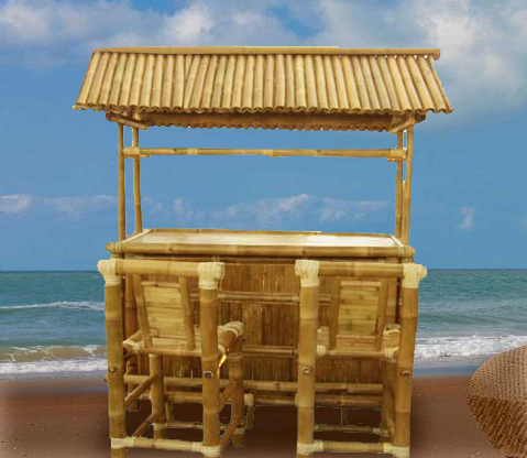 Bamboo Tiki Bar set